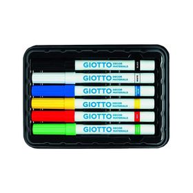 Giotto Decor Materials 6'lı Keçeli Kalem