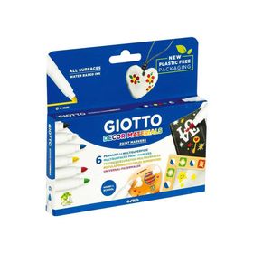 Giotto Decor Materials 6'lı Keçeli Kalem