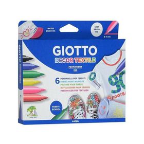 Giotto Dekor ve Tekstil 6'lı Keçeli Boya Kalemi