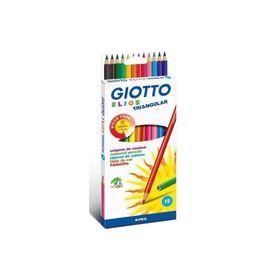 Giotto Elios Üçgen 12 Renk Kuru Boya