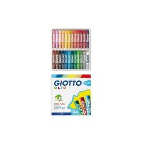 Giotto Olio Silindir 24'lü Kutu Yağlı Pastel