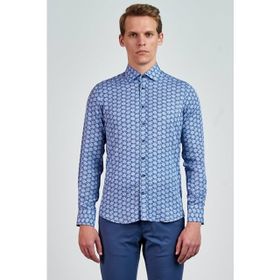 Giovane Gentile GC04CT209844 Açık Mavi Erkek Gömlek