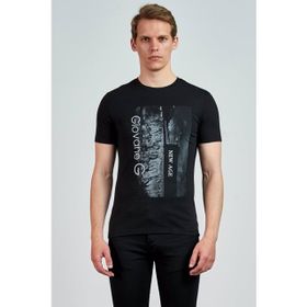 Giovane Gentile GC0653202154 Siyah Erkek T-shirt