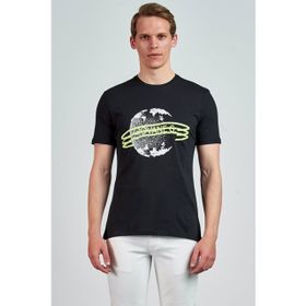 Giovane Gentile GC0653202154 Siyah Erkek T-shirt