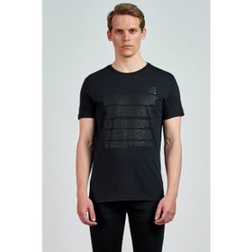 Giovane Gentile GC0653202154 Siyah Erkek T-shirt