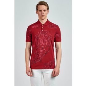 Giovane Gentile GC06GZ201851 Kırmızı Erkek T-shirt
