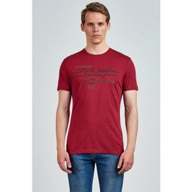Giovane Gentile GC06GZ201851 Kırmızı Erkek T-shirt