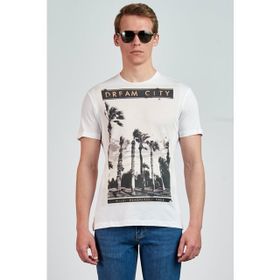 Giovane Gentile LB0651201911 Beyaz Erkek T-shirt