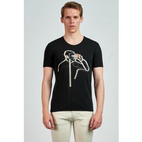 Giovane Gentile LC0652202173 Siyah Erkek T-shirt