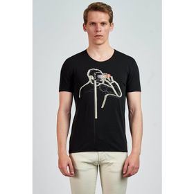 Giovane Gentile LC0652202173 Siyah Erkek T-shirt