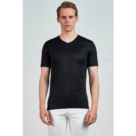 Giovane Gentile LC0652202173 Siyah Erkek T-shirt