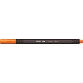 Gıpta 0.4 mm Portakal Üçgen Karton Kutu Fineliner Kalem