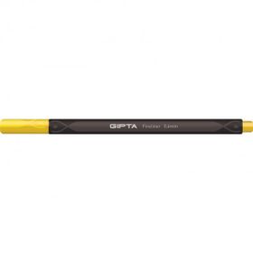 Gıpta 0.4 mm Sarı Üçgen Karton Kutu Fineliner Kalem