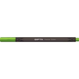 Gıpta 0.4 mm Yeşil Üçgen Karton Kutu Fineliner Kalem
