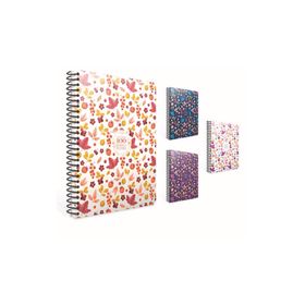 Gıpta 100 Things A4 80 Yaprak Kareli Spiralli Karton Kapak Seti 4 Adet Defter