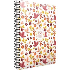 Gıpta 100 Things A4 80 Yaprak Kareli Spiralli Karton Kapak Seti 4 Adet Defter