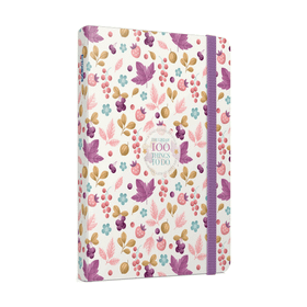 Gıpta 100 Thıngs İp Çizgili Dikişli 120 Yaprak 17x24 cm Sert Kapak Defter