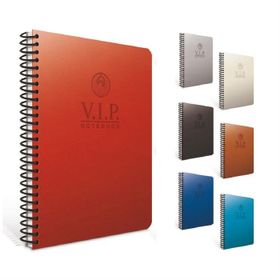 Gıpta 1080 Vip Spiralli Deri Kapak A4 140 Yaprak Çizgili Defter