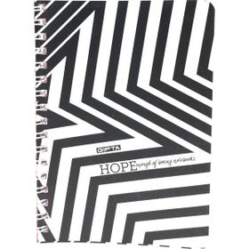 Gıpta 1199 A6 Hope Karton 80 Yaprak Kareli Yıldız Desen Defter