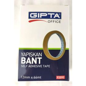 Gıpta 12x66 Yapışkan Selefon Bant
