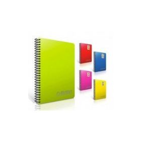 Gıpta 1340 Chromo Spiralli PP Kapak A4 120 Yaprak Çizgili Defter