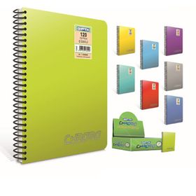 Gıpta 1351 A6 Chromo Spiralli Pp 80 Yaprak Çizgili Defter