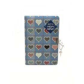 Gıpta 14x20 120 Yaprak İplik Dikişli Sert Kapak Çizgili Hatıra Defter