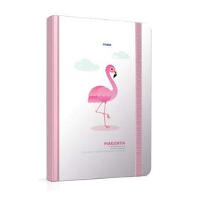 Gıpta 187703 Defter A5 Magenta Sert 120 Yaprak Çizgili Defter