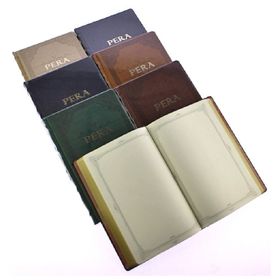 Gıpta 1993 Pera Deri Kapak 17X24 160 Yaprak Düz Defter