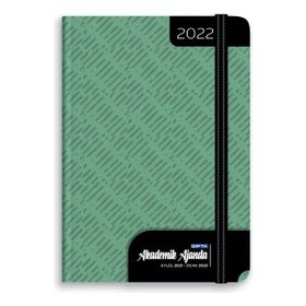 Gıpta 2022 Dikişli 17x24 Haftalık Akademik Ajanda Model 2