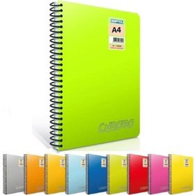 Gıpta 2064 Chromo Spiralli PP Kapak A4 60 YP 4'lü Çizgisiz Defter