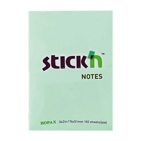 Gıpta 21146 Stickn Pastel Mavi 100 Yaprak 76x51 Yapışkanlı Not Kağıdı