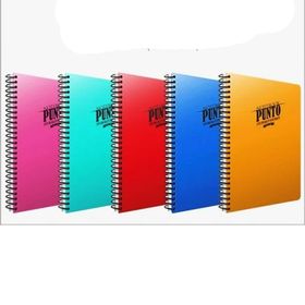 Gıpta 2314 A5 Chromo Spiralli Pp 60 Yaprak Kareli Defter