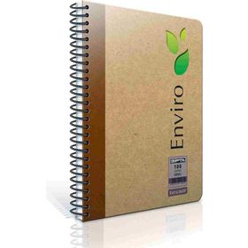 Gıpta 2333 13X21 Envıro Spiralli Sert 100 Yaprak Çizgili Defter