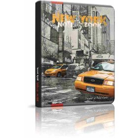 Gıpta 2437 Metropol 20x28 cm Sert Kapak Çizgili 160 Yaprak Defter