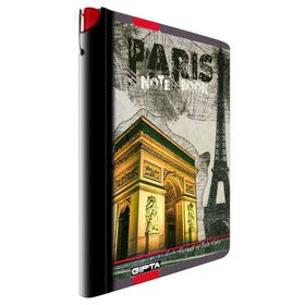 Gıpta 2440 Metropol 17x24 cm Sert Kapak Kareli 120 Yaprak Defter