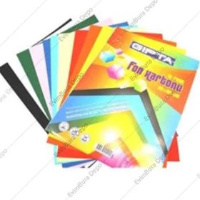 Gıpta 25x35 CM 10 Renk Fon Kartonu