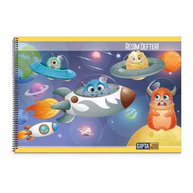 Gıpta 25x35 cm 15 Yaprak Resim Defteri
