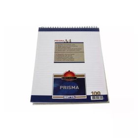 Gıpta 3-1376000-2181 Prisma A-4 Spiralli Karton Kapak 100 Yaprak Çizgili Bloknot