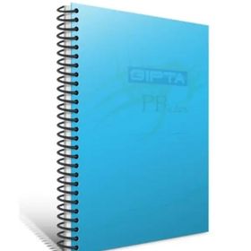 Gıpta 3-2030000 Eko A4 Polipropilen Kapak Kareli 80 Yaprak Spiralli Defter