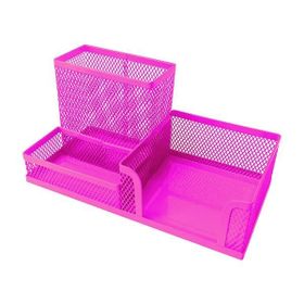 Gıpta 3 Gözlü Pembe Metal Masa Seti