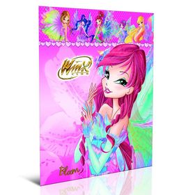 Gıpta 3086 Winx Karton Kapak A5 60 Yaprak Kareli Defter