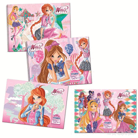 Gıpta 3089 Winx 17x24 cm 15 Yaprak Resim Defteri