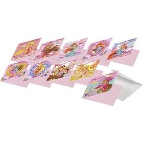 Gıpta 3095 Winx 10'lu Doğum Günü Davetiye + Zarf