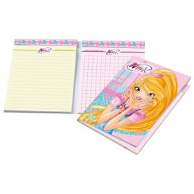 Gıpta 3119 A7 Wınx Spiralli Karton 80 Yaprak Bloknot