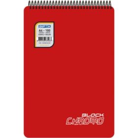 Gıpta 3368 Chromo Block Spiralli PP Kapak A5 80 Yaprak Çizgili Bloknot