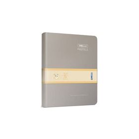 Gıpta 3486 Gri Kareli Ciltli Defter