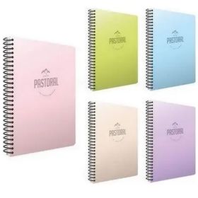 Gıpta 3617 Pastoral A6 Polipropilen Kapak Çizgili 80 Yaprak Spiralli Defter