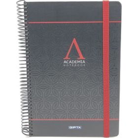 Gıpta 3775 Academia Spiralli Sert Kapak 17X24 120 Yaprak Çizgili Defter