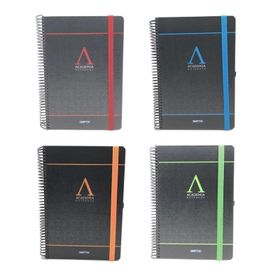 Gıpta 3775 Academia Spiralli Sert Kapak 17X24 120 Yaprak Çizgili Defter
